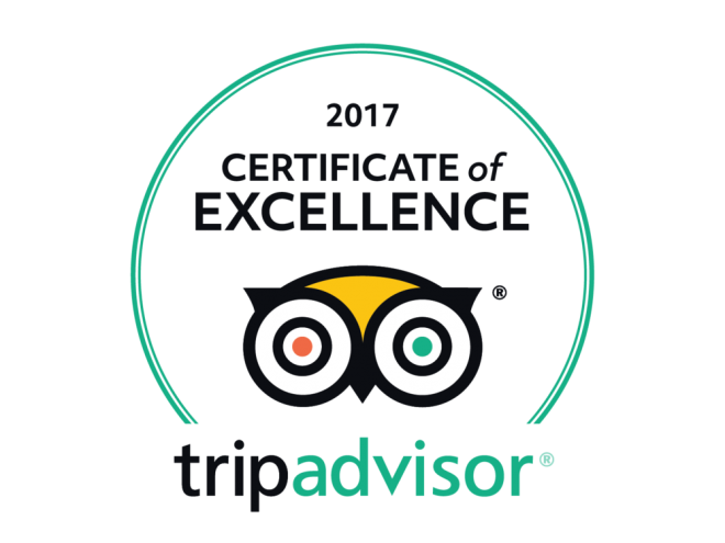 Porto Kale 2017 Tripadvisor award